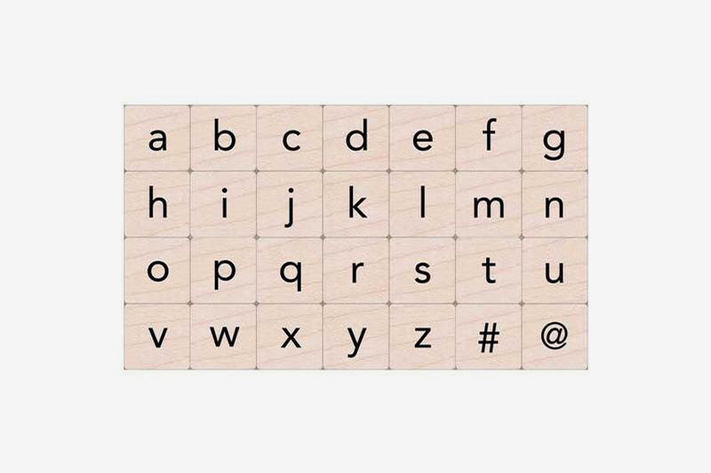 Hero Arts Alphabet Stamp Set - Essential Lowercase | Flywheel | Stationery | Tasmania