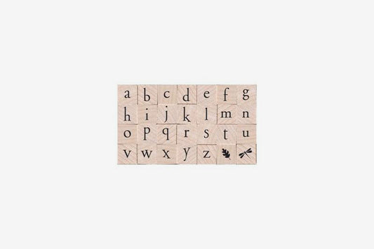 Hero Arts Alphabet Stamp Set - Printer's Type Lowercase | Flywheel | Stationery | Tasmania