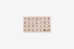 Hero Arts Alphabet Stamp Set - Printer's Type Lowercase
