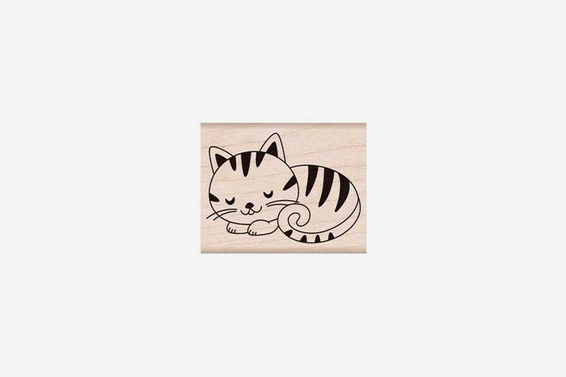 Hero Arts Stamp - Sleeping Kitty | Flywheel | Stationery | Tasmania