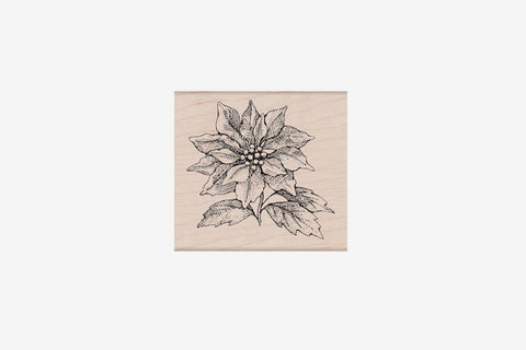 Hero Arts Christmas Stamp - From The Vault Poinsettia
