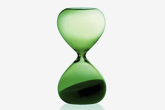 Hightide Sandglass - Green - Medium | Flywheel | Stationery | Tasmania