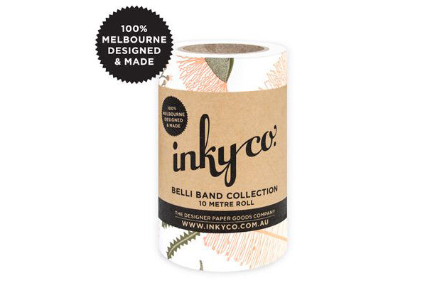 Inky Co Belli Band - Musk Flora | Flywheel | Stationery | Tasmania
