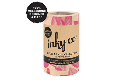 Inky Co Belli Band - Southern Magnolia Kraft | Flywheel | Stationery | Tasmania