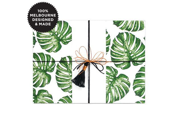 Inky Co Wrap - Monstera Leaf | Flywheel | Stationery | Tasmania
