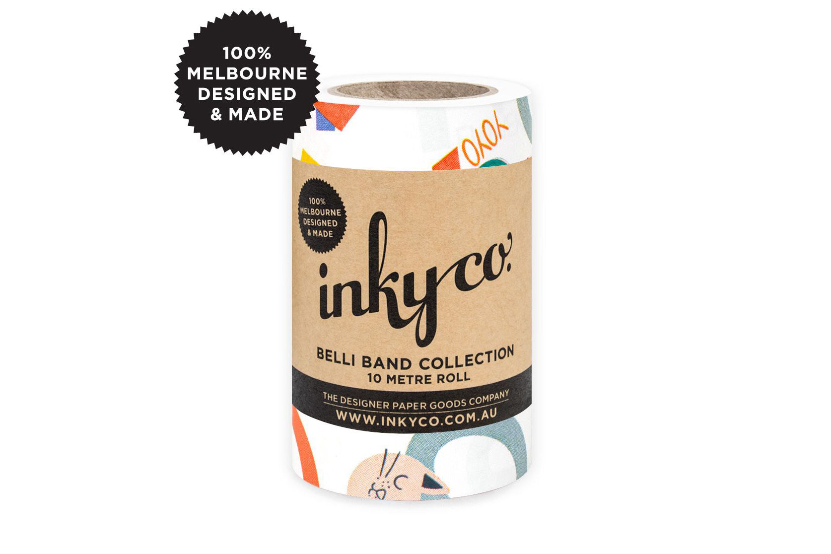 Inky Co Belli Band - A Is For | Flywheel | Stationery | Tasmania