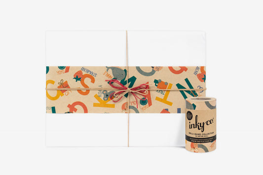 Inky Co Belli Band - A Is For Kraft | Flywheel | Stationery | Tasmania