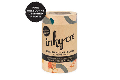 Inky Co Belli Band - A Is For Kraft | Flywheel | Stationery | Tasmania