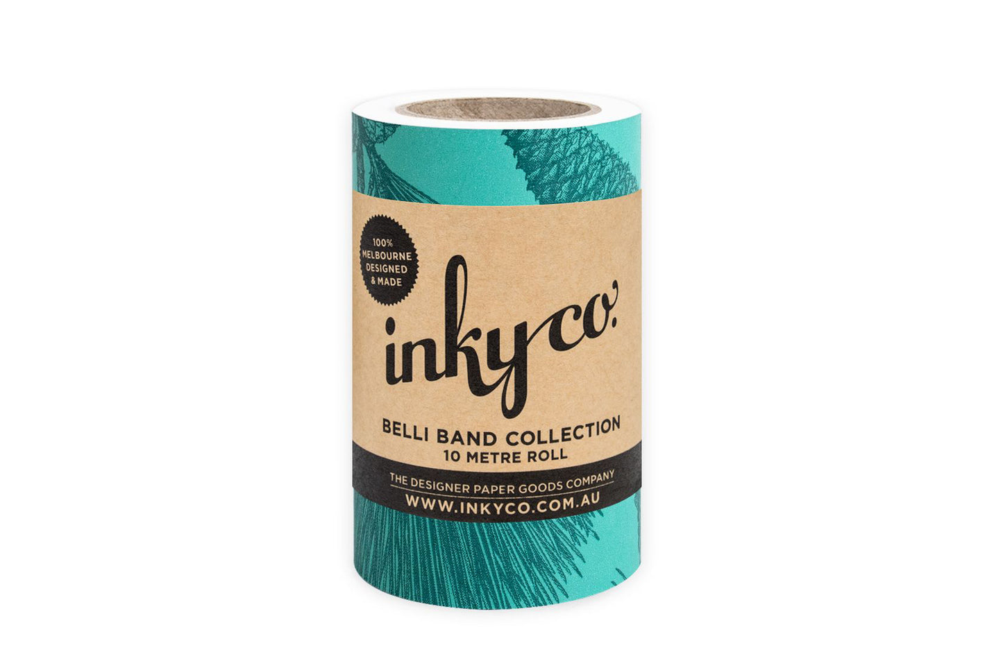 Inky Co Belli Band - Mighty Pine Green | Flywheel | Stationery | Tasmania