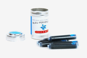 J. Herbin Universal Ink Cartridges - Bleu Pervenche