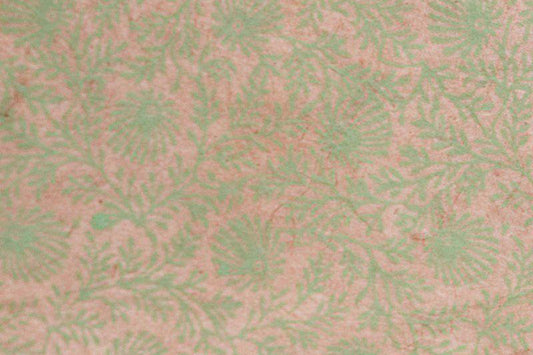 Lokta Gift Wrap - Ramage Pink/Green | Flywheel | Stationery | Tasmania