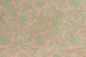 Lokta Gift Wrap - Ramage Pink/Green