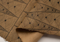 Lokta Gift Wrap - Deco Brown/Tan | Flywheel | Stationery | Tasmania