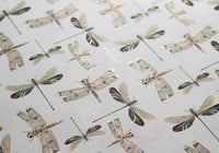 Rossi Gift Wrap - Dragonflies