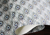Rossi Gift Wrap - Peacock Feathers