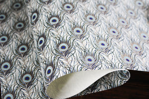 Rossi Gift Wrap - Peacock Feathers