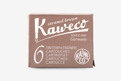 Kaweco Ink Cartridges - Caramel Brown | Flywheel | Stationery | Tasmania