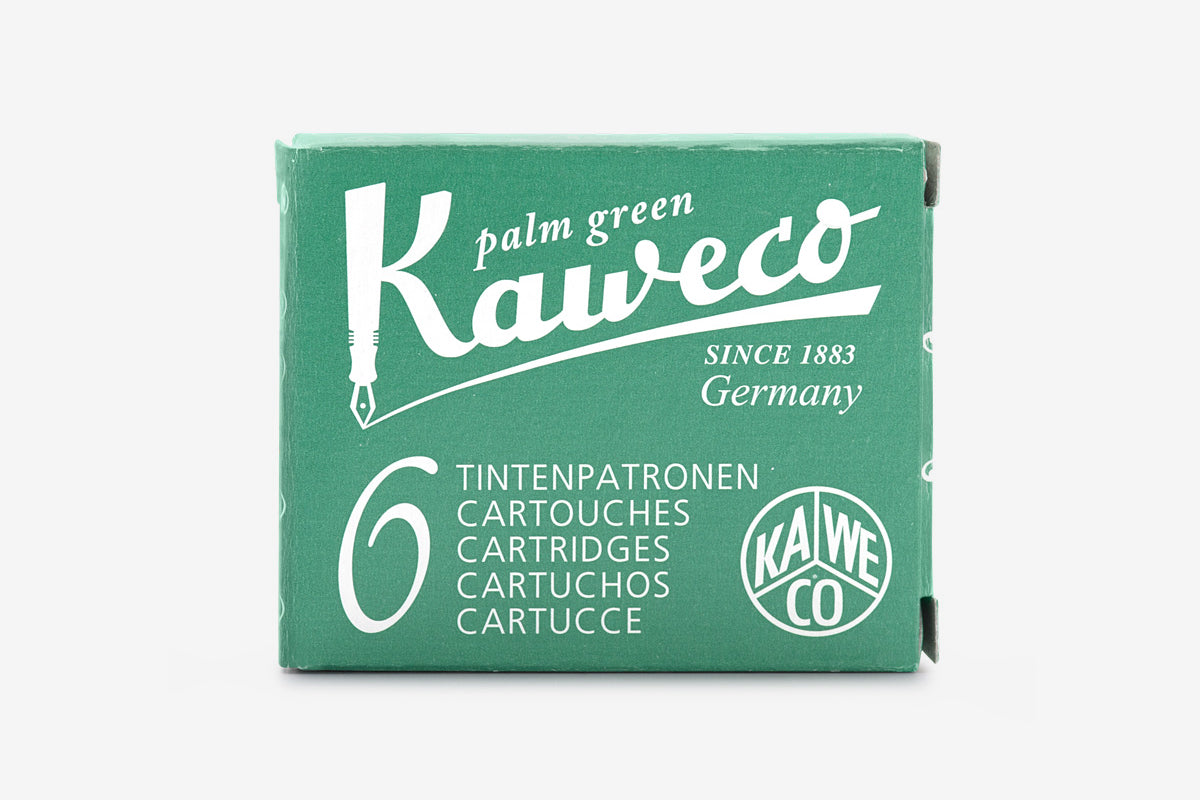 Kaweco Ink Cartridges - Palm Green | Flywheel | Stationery | Tasmania