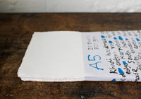 Khadi Handmade Paper 320gsm - A5 | Flywheel | Stationery | Tasmania