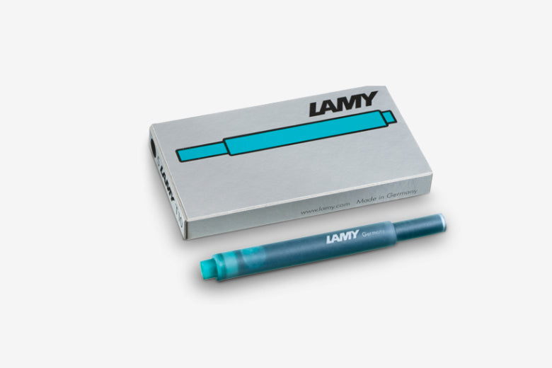 Lamy Ink Cartridges - Turquoise | Flywheel | Stationery | Tasmania