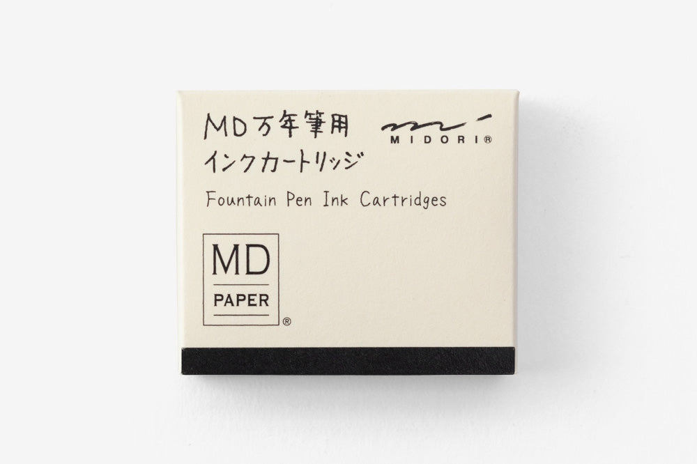MD Fountain Pen Ink Cartridges - Black