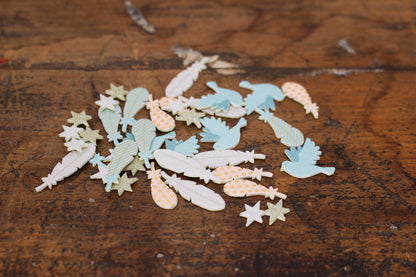 Midori Decoration Stickers - Feather | Flywheel | Stationery | Tasmania