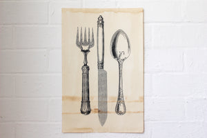 Monahan Poster - Cutlery