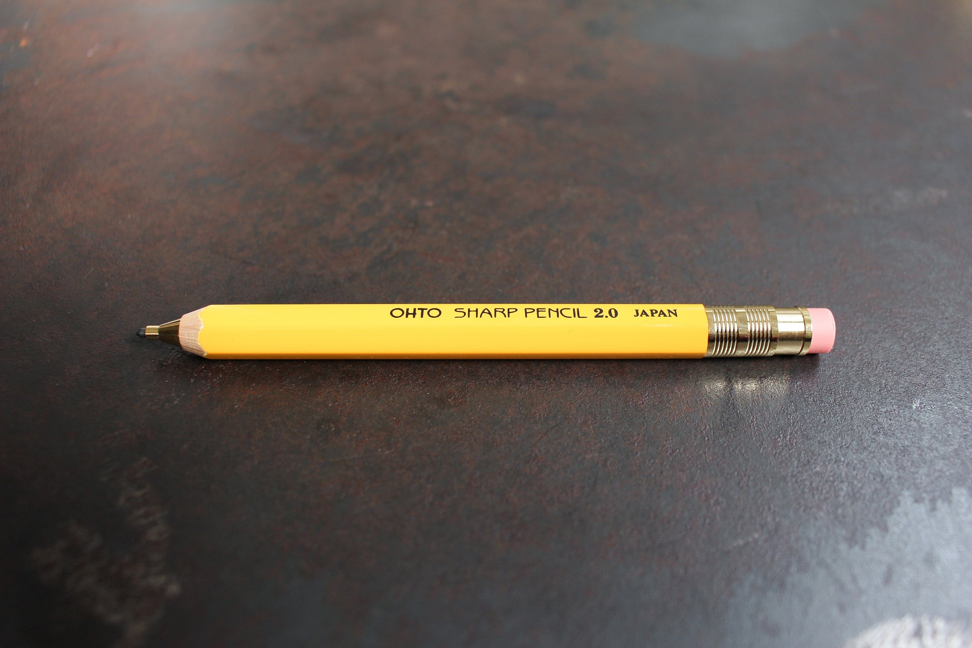 OHTO Sharp Pencil 2.0mm - Yellow | Flywheel | Stationery | Tasmania