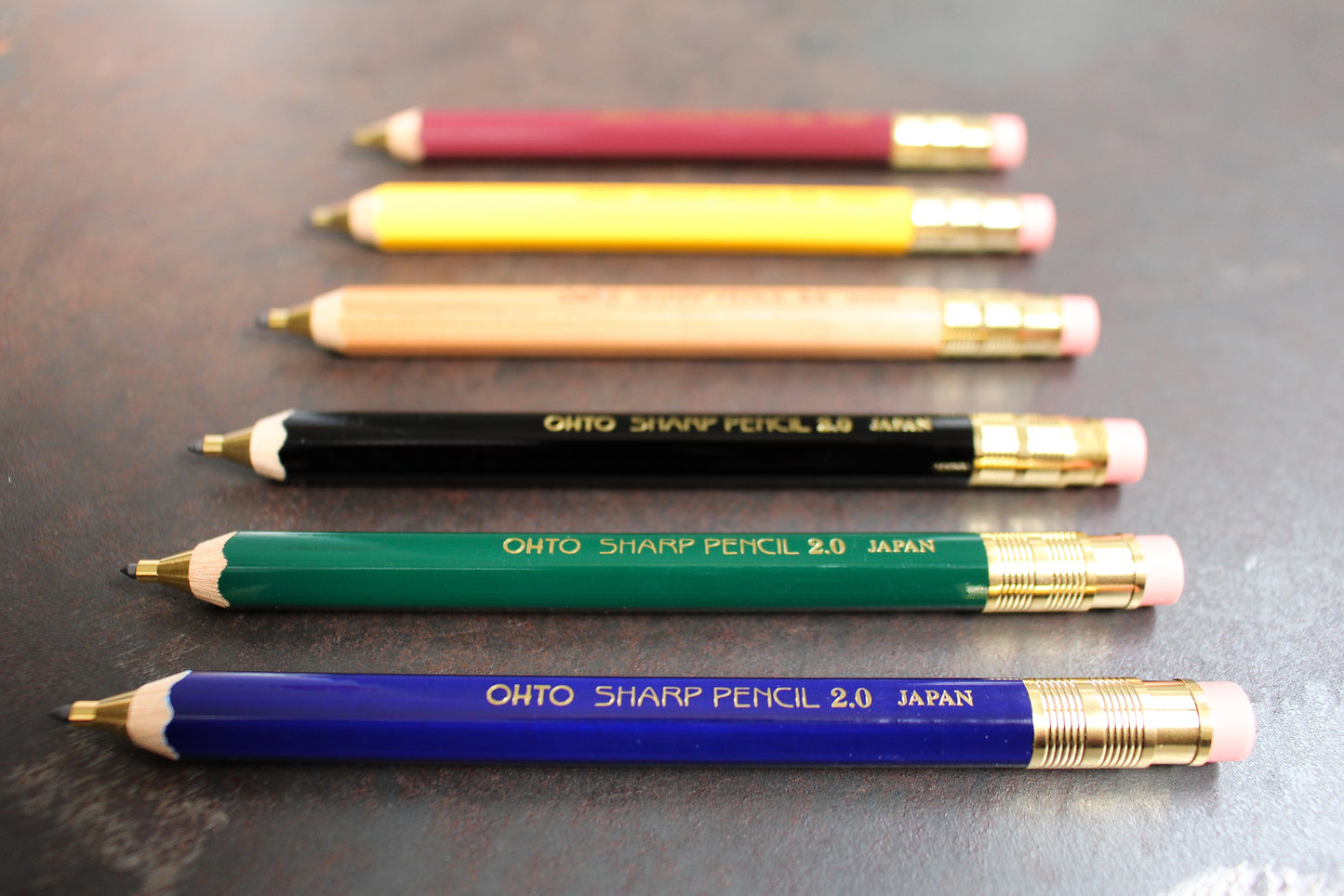 OHTO Sharp Pencil 2.0mm - Yellow | Flywheel | Stationery | Tasmania