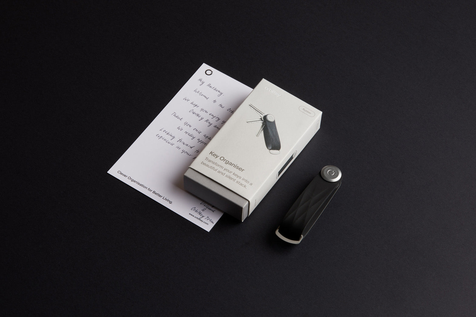 Orbitkey Active Key Organiser - Midnight Blue | Flywheel | Stationery | Tasmania