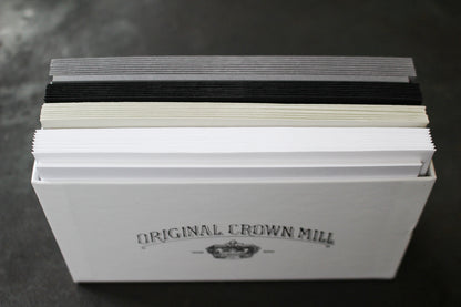 Crown Mill Assorted Writing Set - Black | Flywheel | Stationery | Tasmania
