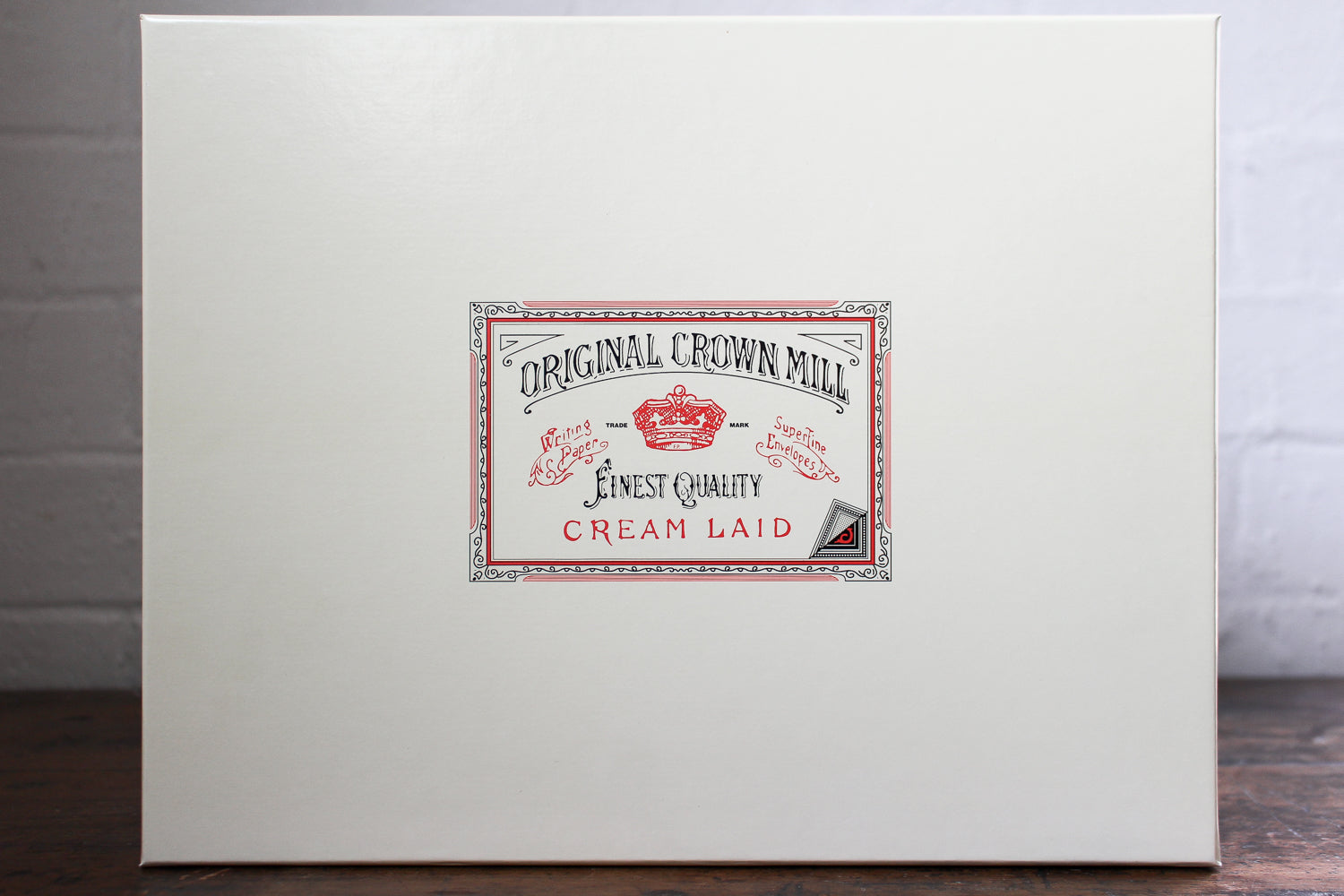 Crown Mill Large Writing Set - Cream | Flywheel | Stationery | Tasmania