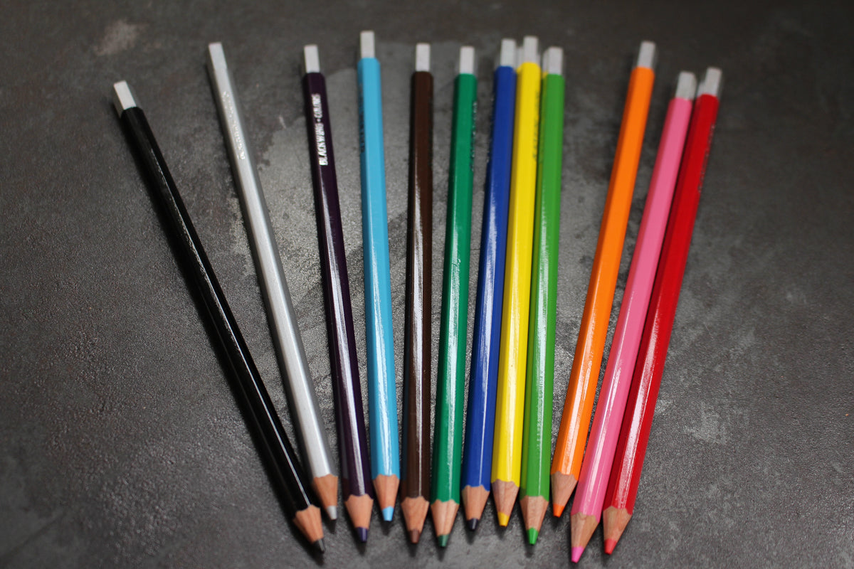 Crayons Palomino Blackwing Set De 12 - Crayons De Luxe Pour Artistes Et Écrivains