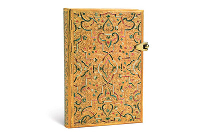 Paperblanks Mini Hardcover Journal - Gold Inlay | Flywheel | Stationery | Tasmania