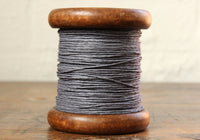 Paperphine Paper Twine on Wooden Spool - Grey Blue