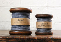 Paperphine Paper Twine on Wooden Spool - Grey Blue