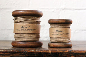 Paperphine Paper Twine on Wooden Spool - Natural