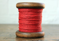 Paperphine Paper Twine on Wooden Spool - Red