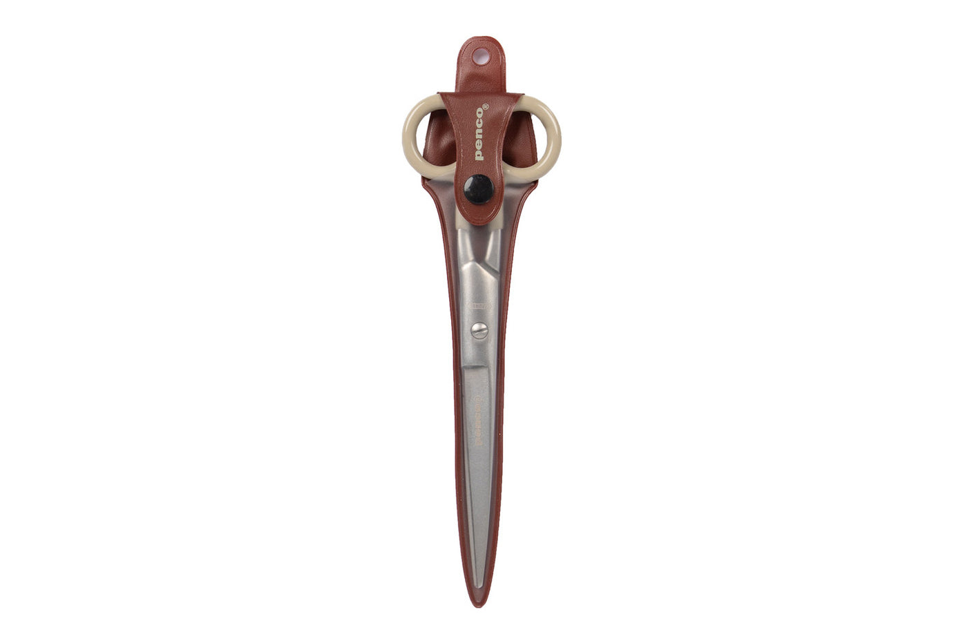Penco Large Stainless Steel Scissors - Ivory | Flywheel | Stationery | Tasmania