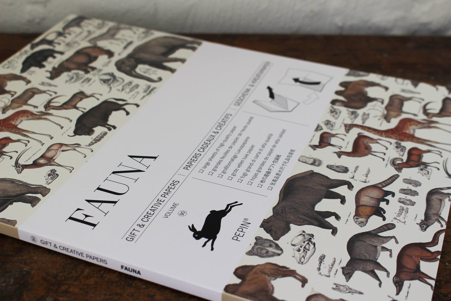 Pepin Press Gift & Creative Papers Book - Fauna
