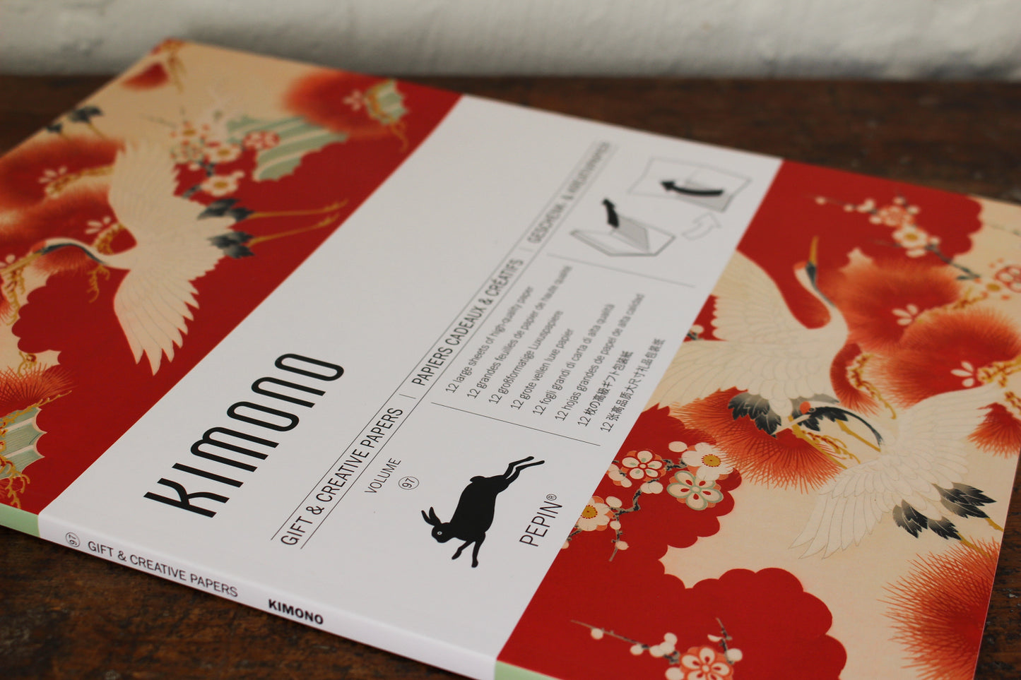 Pepin Press Gift & Creative Papers Book - Kimono | Flywheel | Stationery | Tasmania