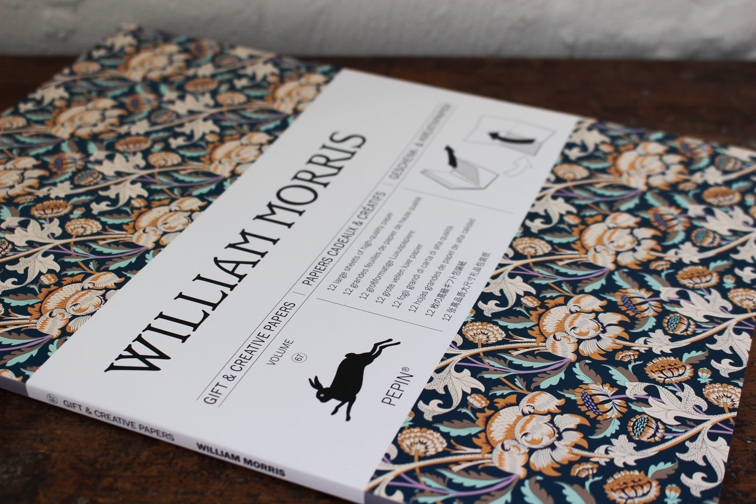 Pepin Press Gift & Creative Papers Book - William Morris