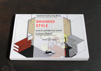 Pepin Press Postcard Colouring Book - Bauhaus Style | Flywheel | Stationery | Tasmania
