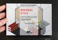 Pepin Press Postcard Colouring Book - Bauhaus Style | Flywheel | Stationery | Tasmania