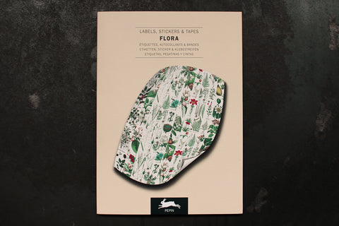 Pepin Press Label & Sticker Book - Flora | Flywheel | Stationery | Tasmania