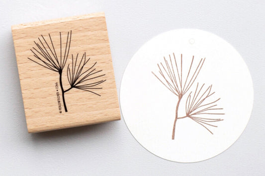 Perlenfischer Rubber Stamp - Branch | Flywheel | Stationery | Tasmania