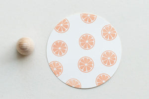 Perlenfischer Rubber Stamp - Citrus Slice