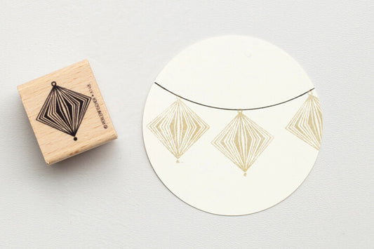 Perlenfischer Rubber Stamp - Christmas Ornament | Flywheel | Stationery | Tasmania