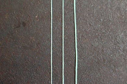 Sajou Waxed Cable Linen on Card 10m - Black | Flywheel | Stationery | Tasmania