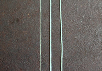 Sajou Waxed Cable Linen on Card 10m - Peacock | Flywheel | Stationery | Tasmania